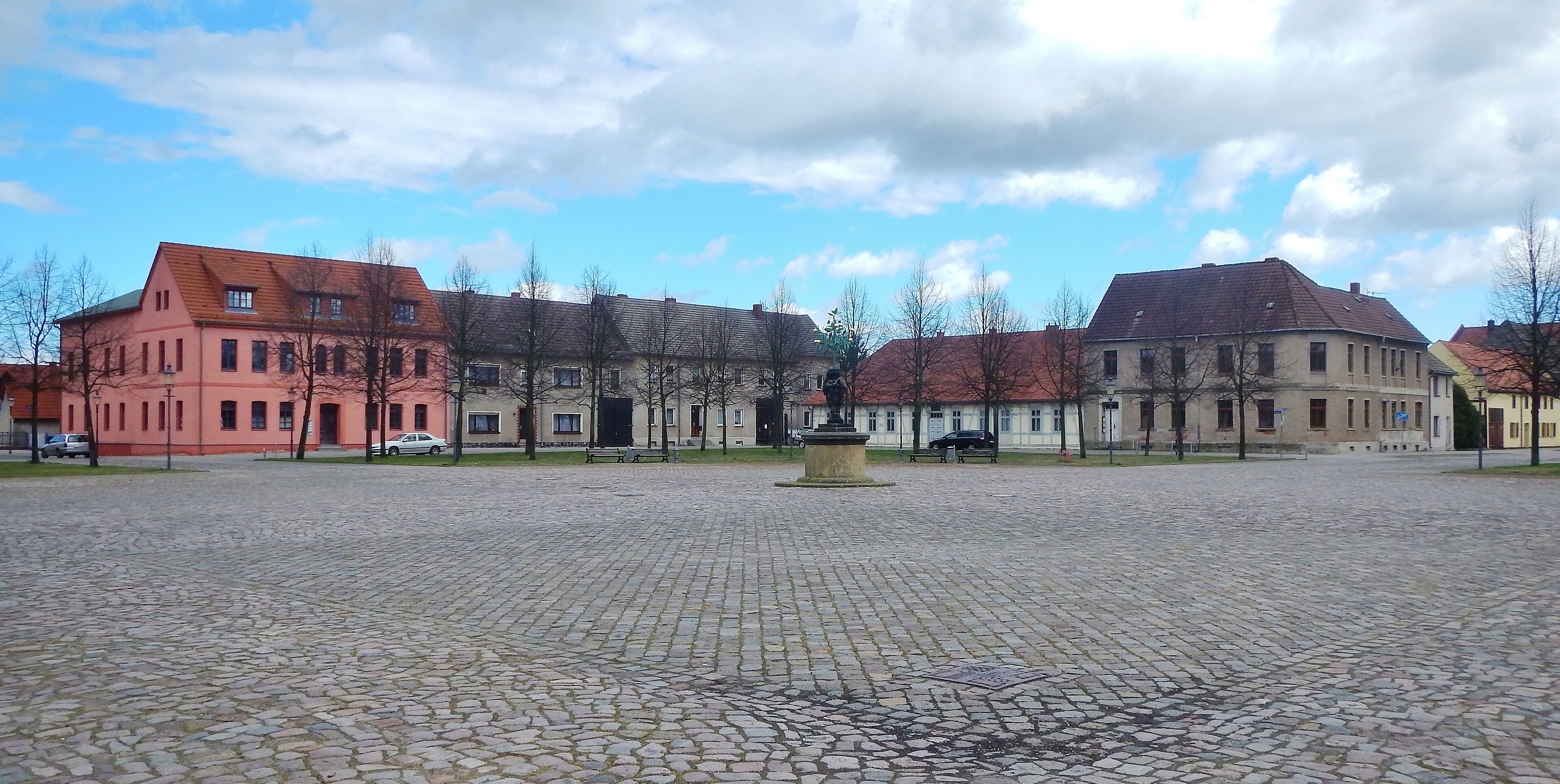 Marktplatz in Oranienbaum