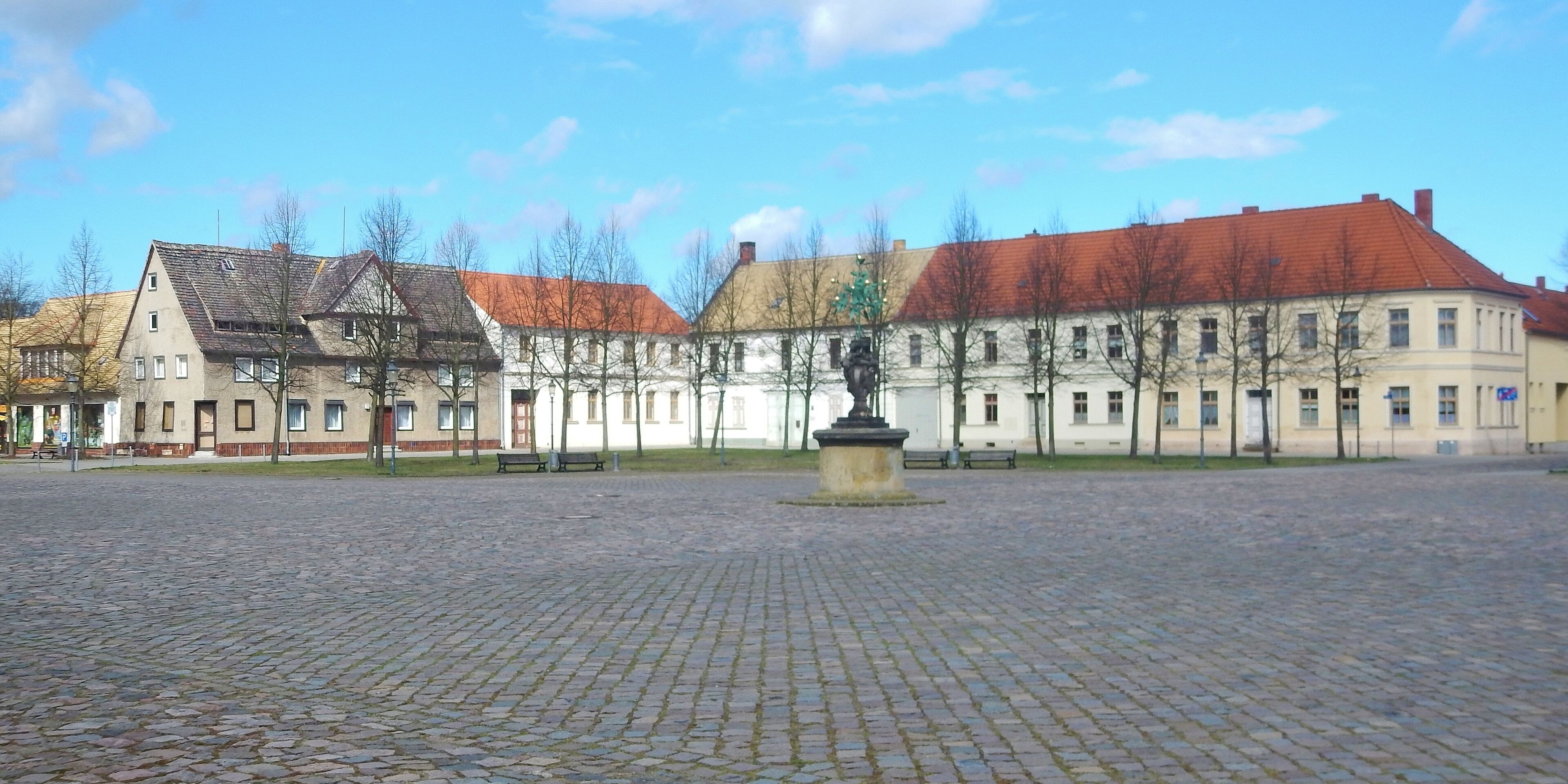 Marktplatz in Oranienbaum