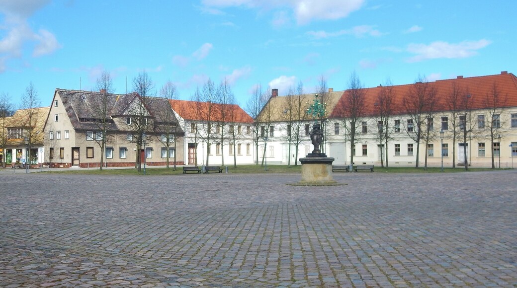 Marktplatz in Oranienbaum