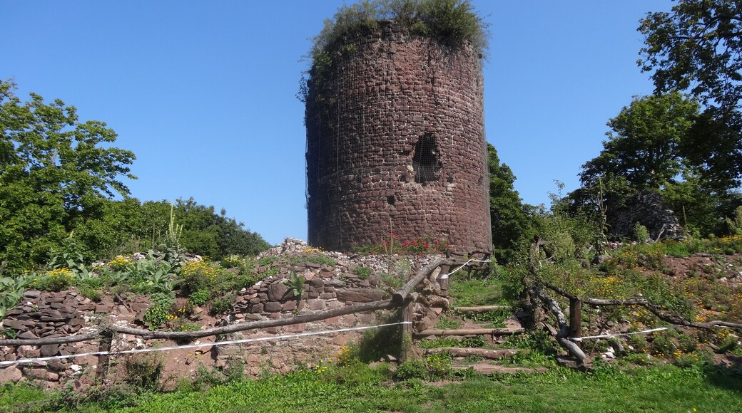 Castle Ebersburg (Harz), Thuringia, Germany