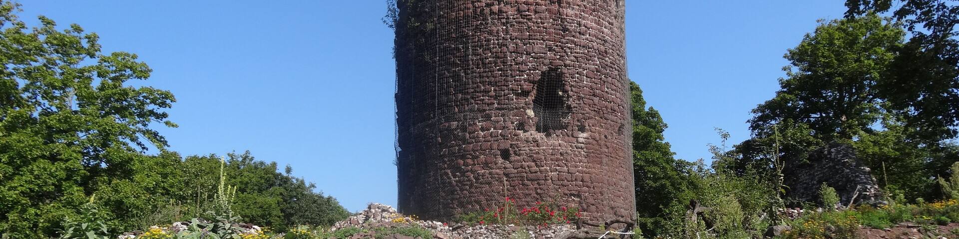 Castle Ebersburg (Harz), Thuringia, Germany