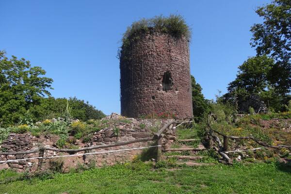 Castle Ebersburg (Harz), Thuringia, Germany