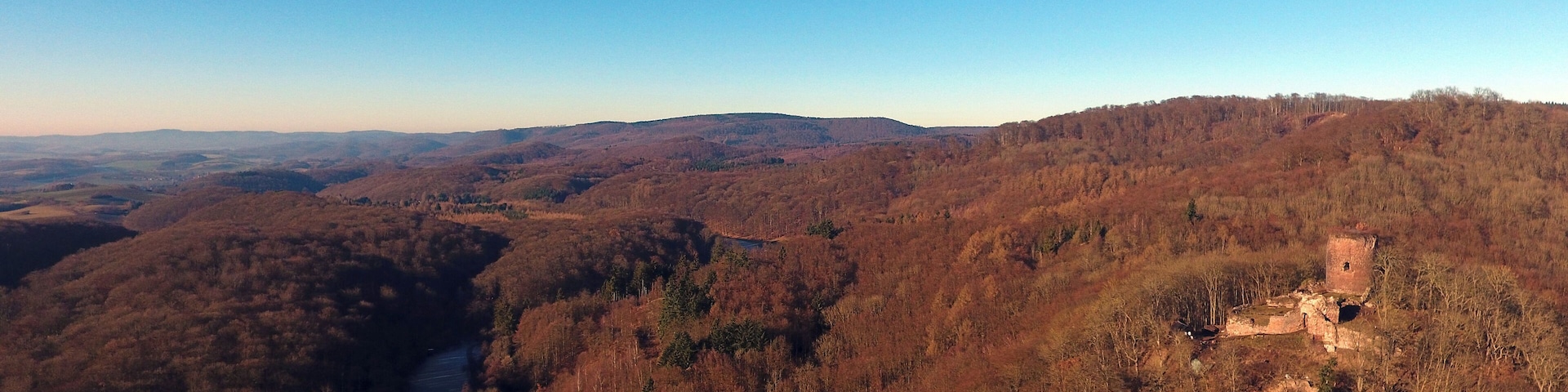 Die Ebersburg im Südharz