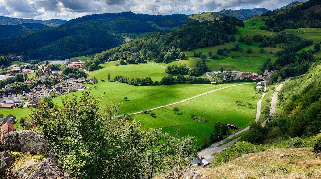 Blick auf Utzenfeld von der Kleinen Utzenfluh