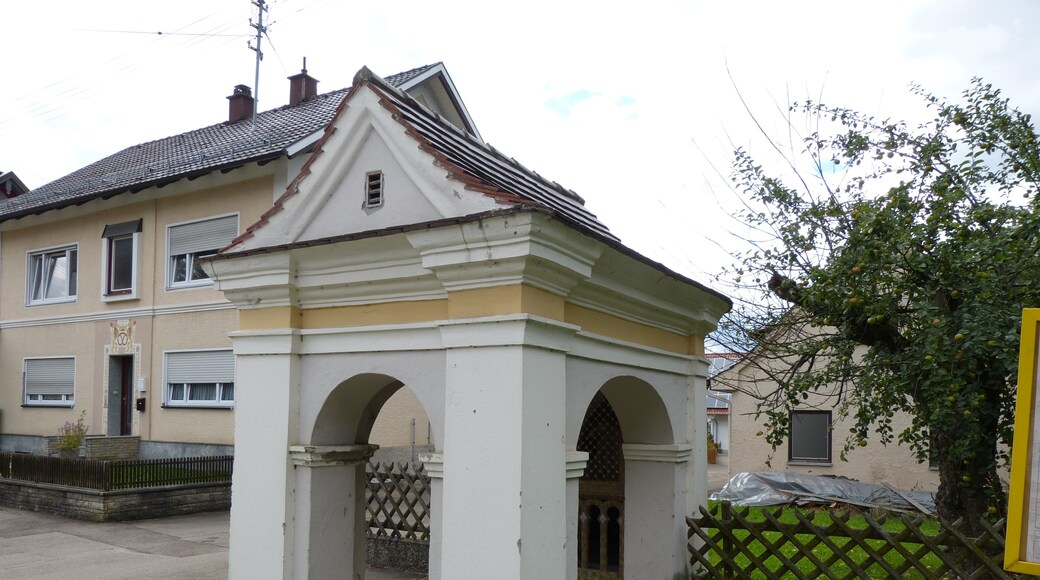 This is a photograph of an architectural monument. It is on the list of cultural monuments of Bayern, no. D-7-78-120-9