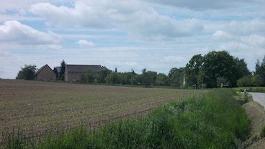 The village of Hauersdorf (Altenburger Land district, Thuringia) from the north-east