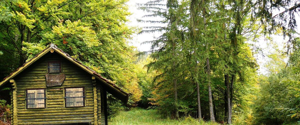 Forsthütte im Naturpark Schönbuch