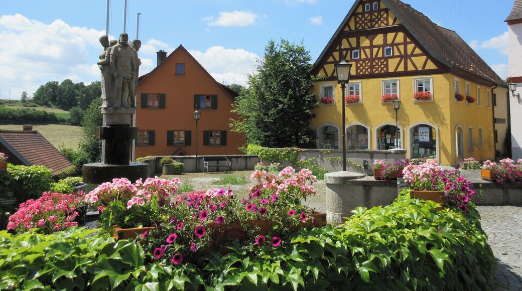 Marktplatz von Burgwindheim