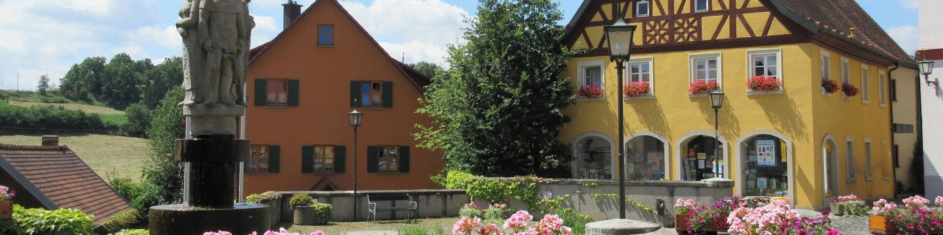 Marktplatz von Burgwindheim