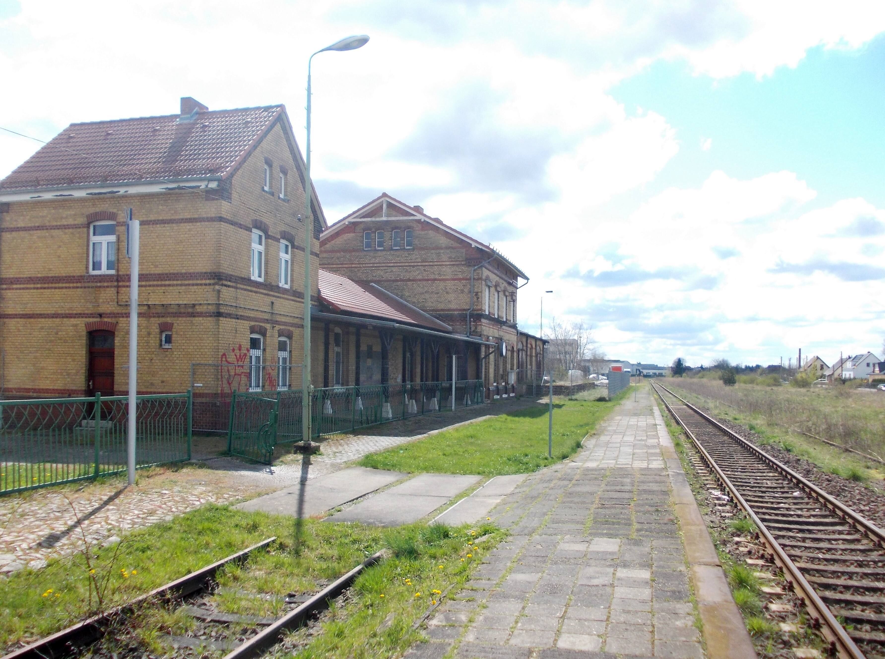 Aken train station (Anhalt-Bitterfeld district, Saxony-Anhalt)