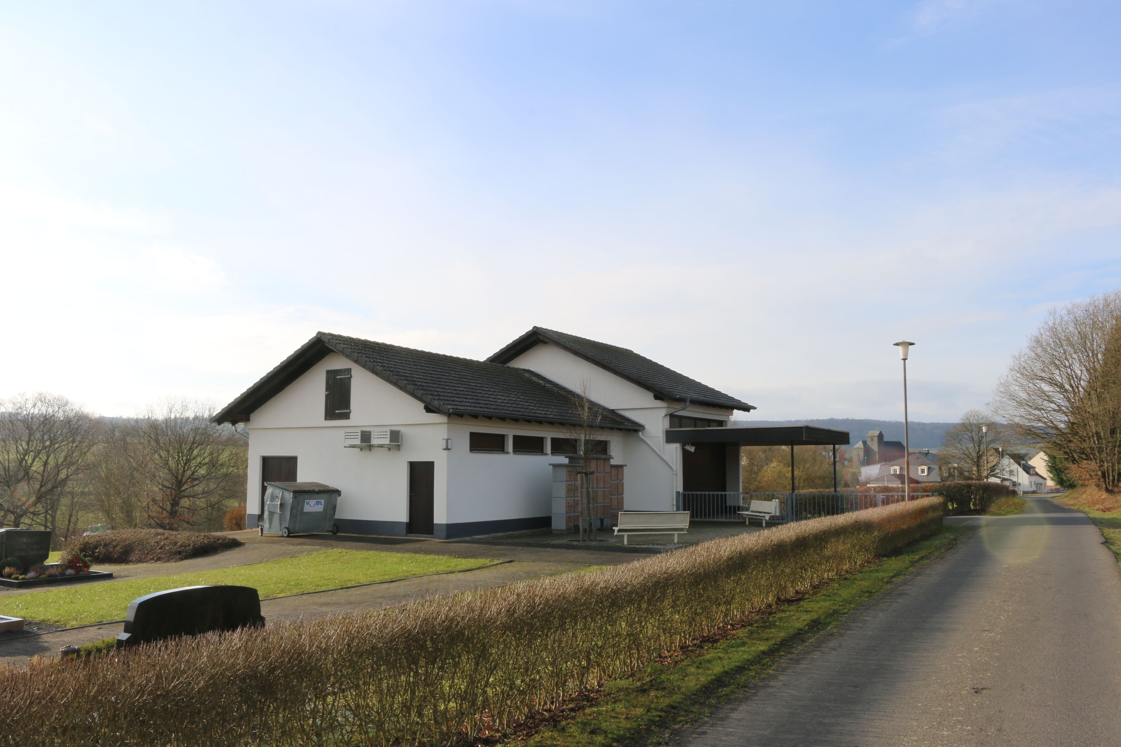 Hintermeilingen: Freidhof und Friedhoskapelle