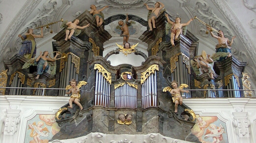Putten an der Orgel