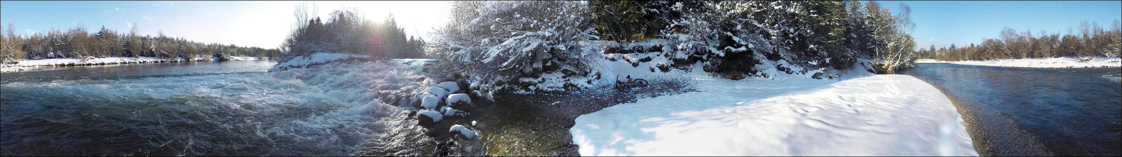 Winter in der Flößerstadt (Panorama vom 16.12.10)