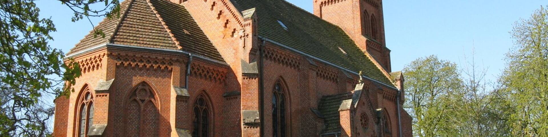 Church in Granzin, Mecklenburg-Vorpommern, Germany