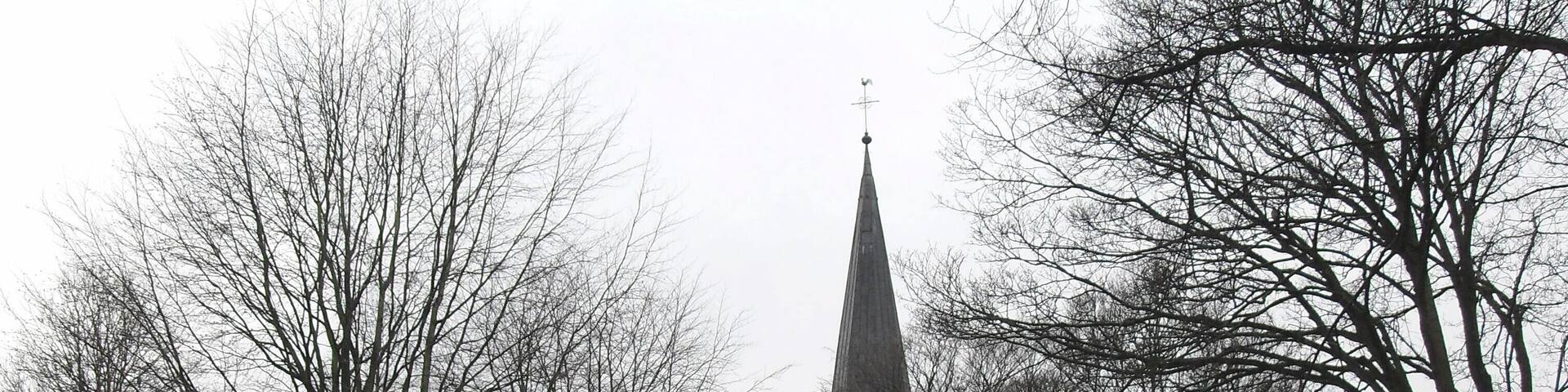 Ostseite der Kirche St. Petronilla in Wettringen, Münsterland