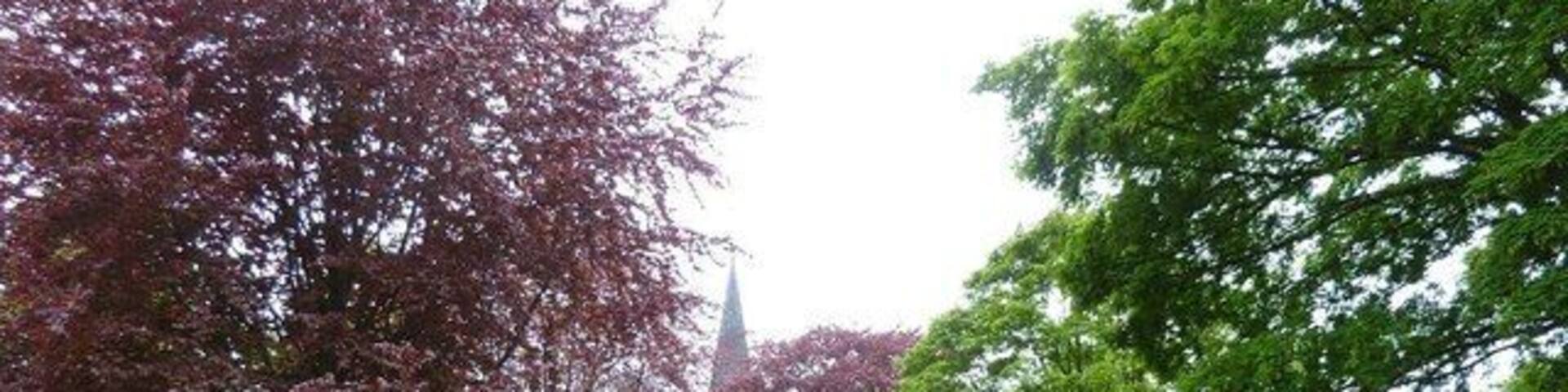 Kirchhof der Pfarrkirche St. Petronilla in Wettringen