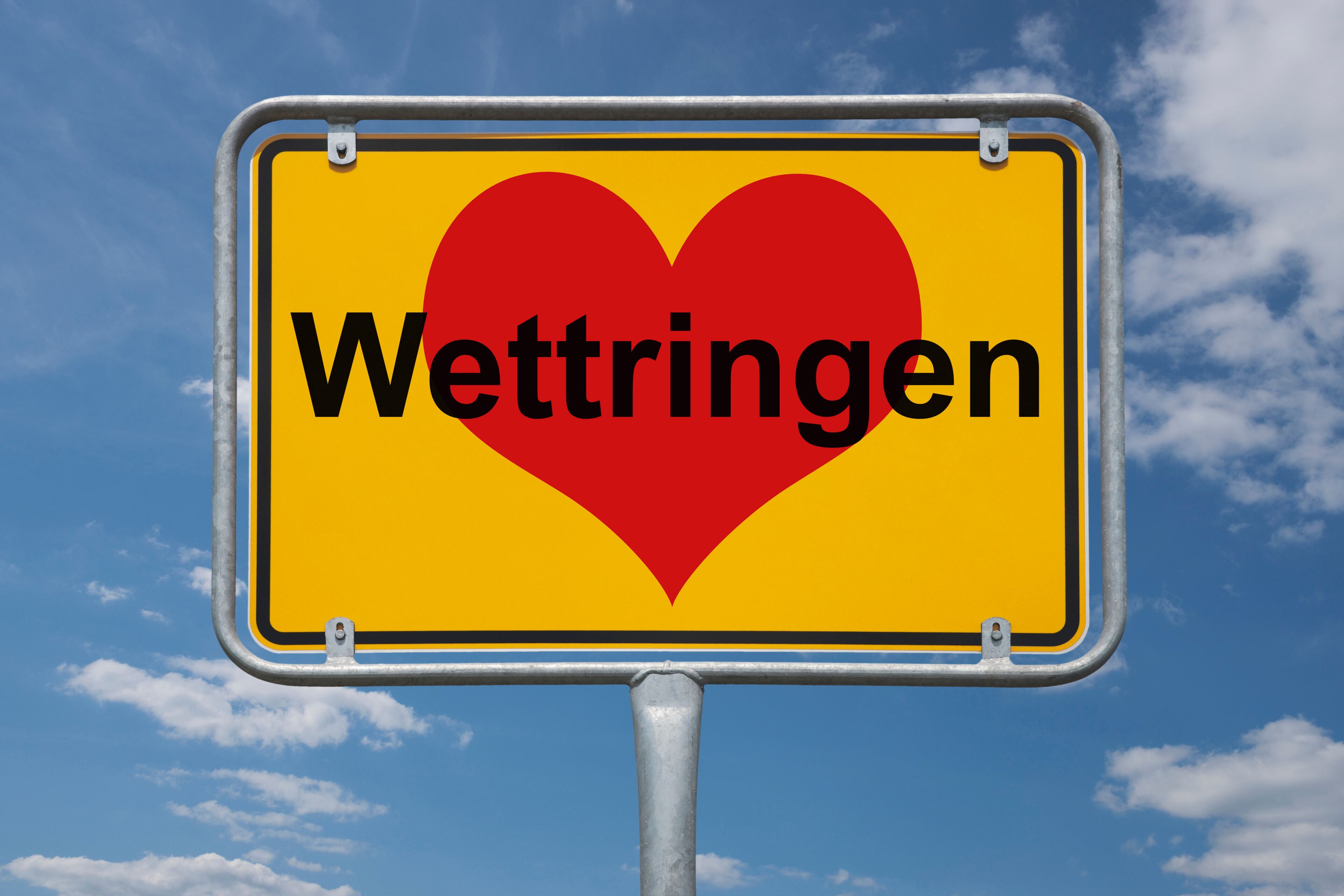 Ortstafel Wettringen