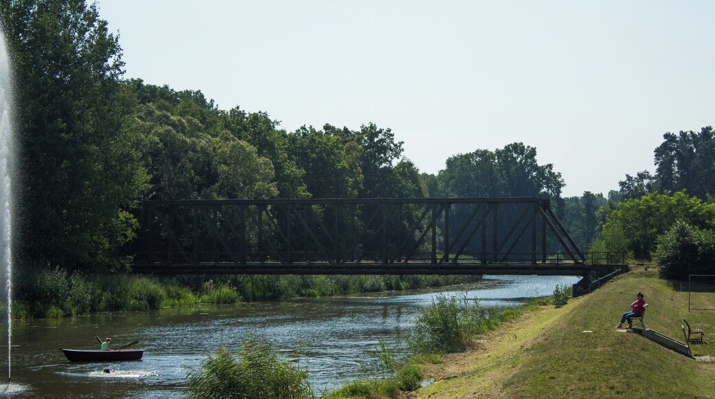 Spreebrücke Uhyst - Eisenbahnbrücke Kulturdenkmal