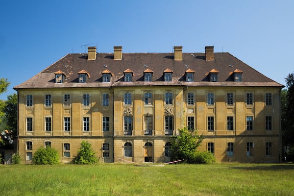 Schloss Uhyst - Rückseite