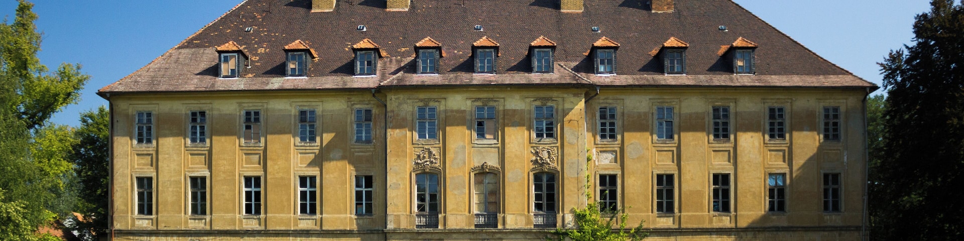 Schloss Uhyst - Rückseite