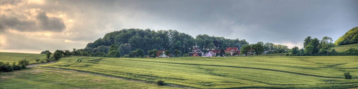 Blick nach Kirchohmfeld