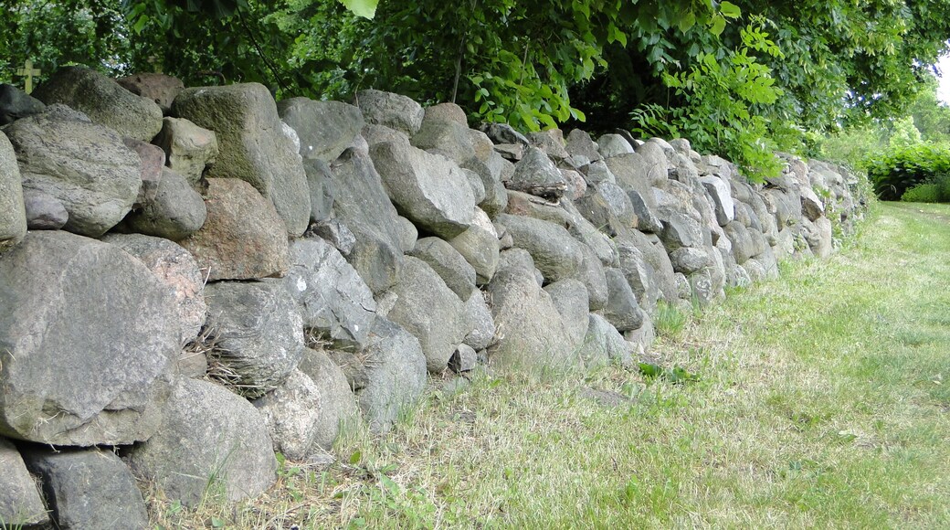 Church in Ruest, district Ludwigslust-Parchim, Mecklenburg-Vorpommern, Germany