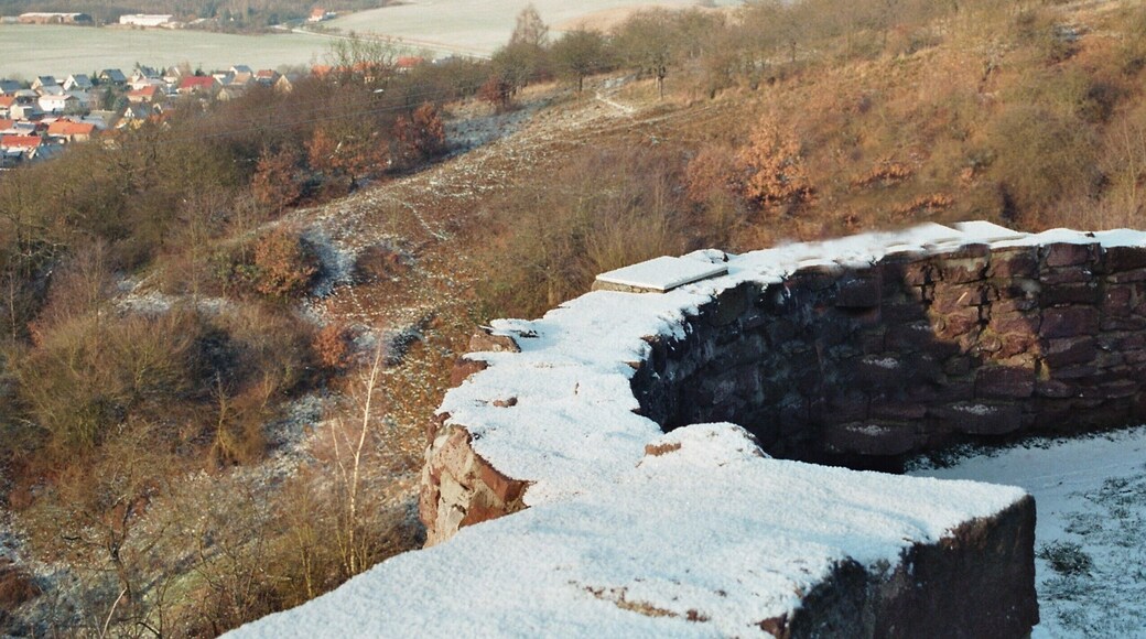 This is a photograph of an architectural monument. It is on the list of cultural monuments of Bornstedt (bei Eisleben), no. 094 08098