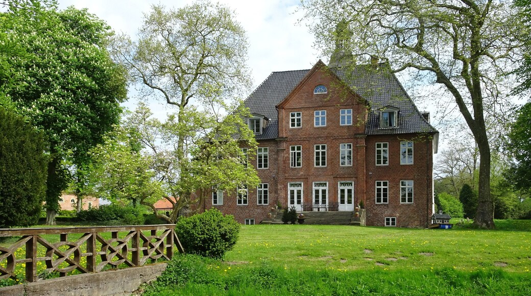 Gut Kletkamp, Parkfassade