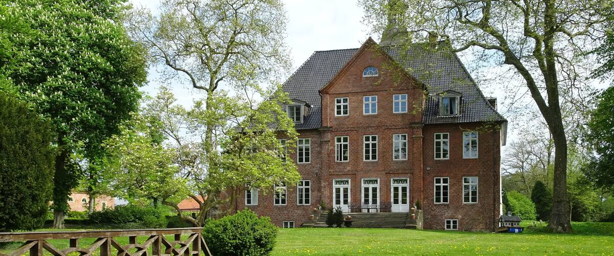 Gut Kletkamp, Parkfassade