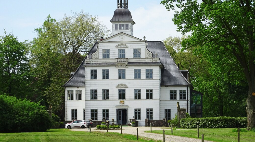 Gut Kletkamp, Eingangsfassade