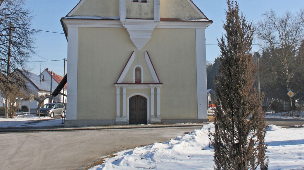 Kapelle St. Leonhard, Balzhausen; Westansicht