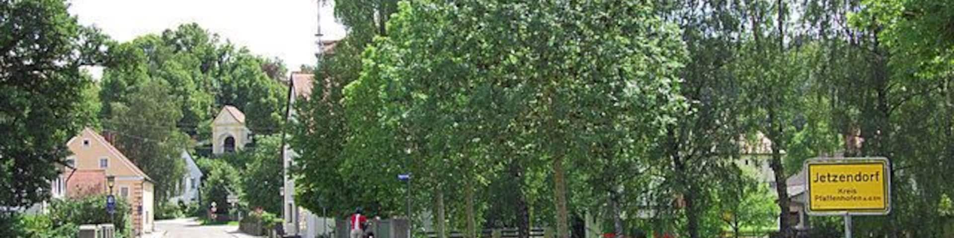 Jetzendorf: Ortsteingang