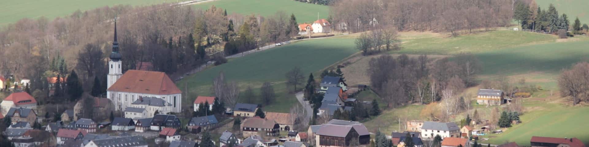 Wuhlad wot Běłoboha do Jasneje Hory, gmejnskeho dźěla Kumwałda.