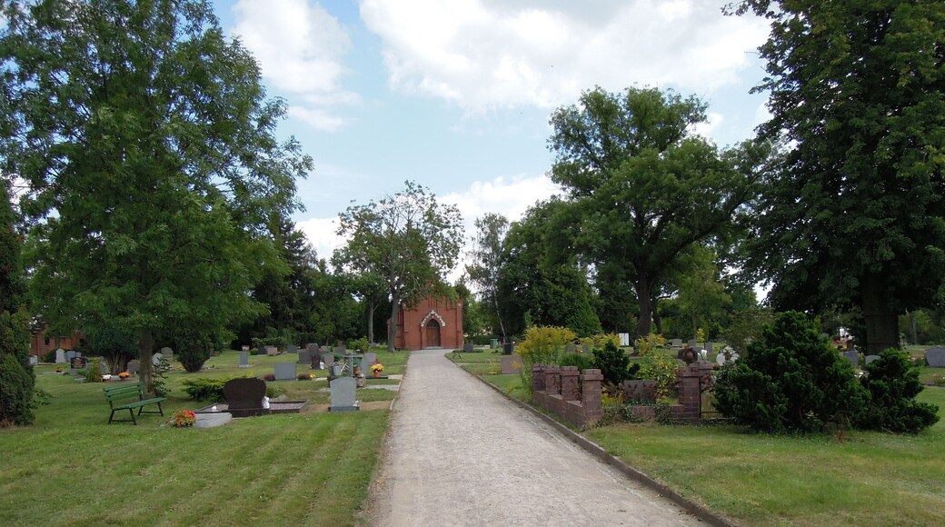 Kapelle auf dem kommunalen Friedhof in Zahna