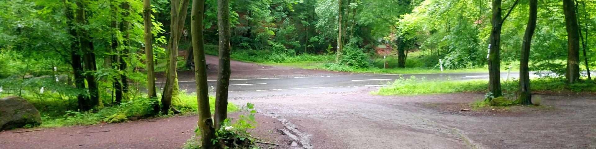Der Degen-Weg und Kahltal-Spessart-Radweg an den Kahlquellen