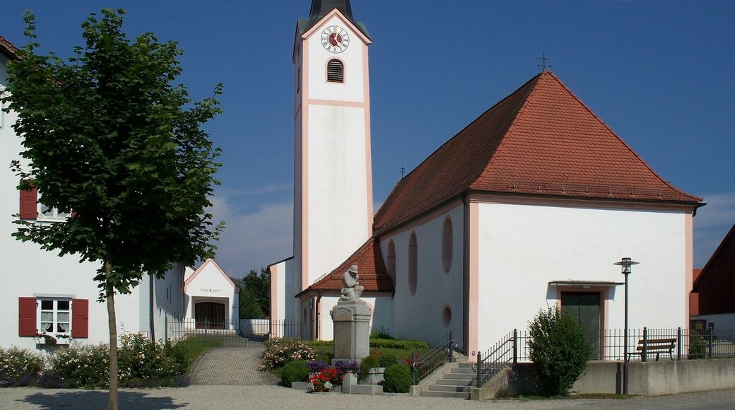 St. John the Baptist Church of Ottmaring in Bavaria, Germany.