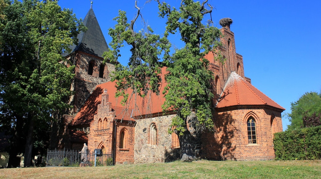 Ewangelska cyrkej w Skjarbošcu pola Drjowka.