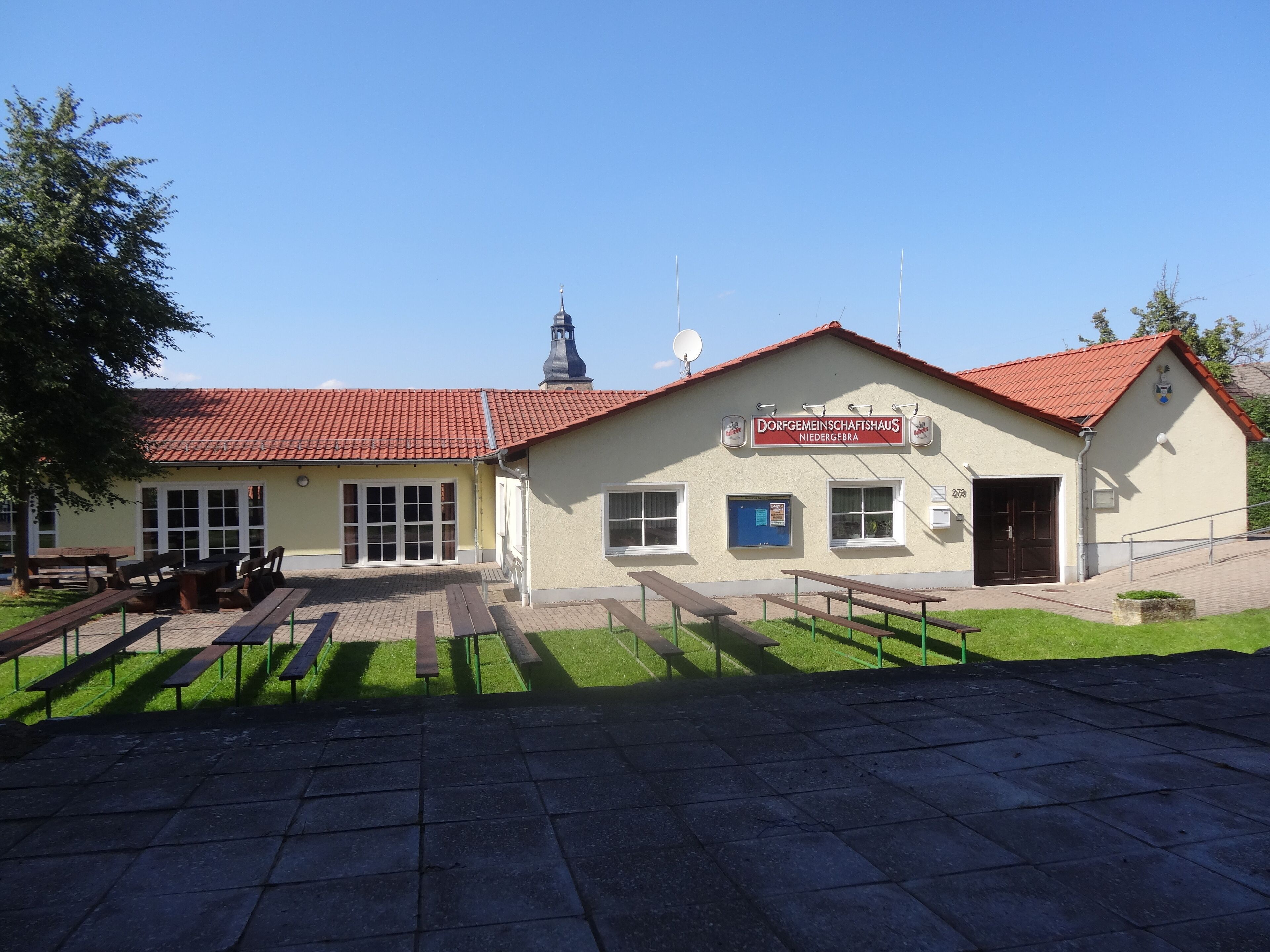 Building in Niedergebra, Thuringia, Germany