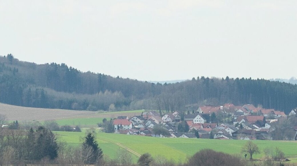 Klosterbeuren. View from Weinried.