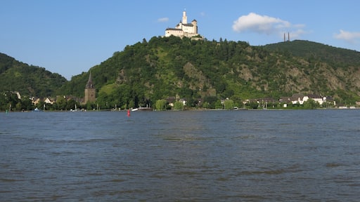 Marksburg, seen from west.