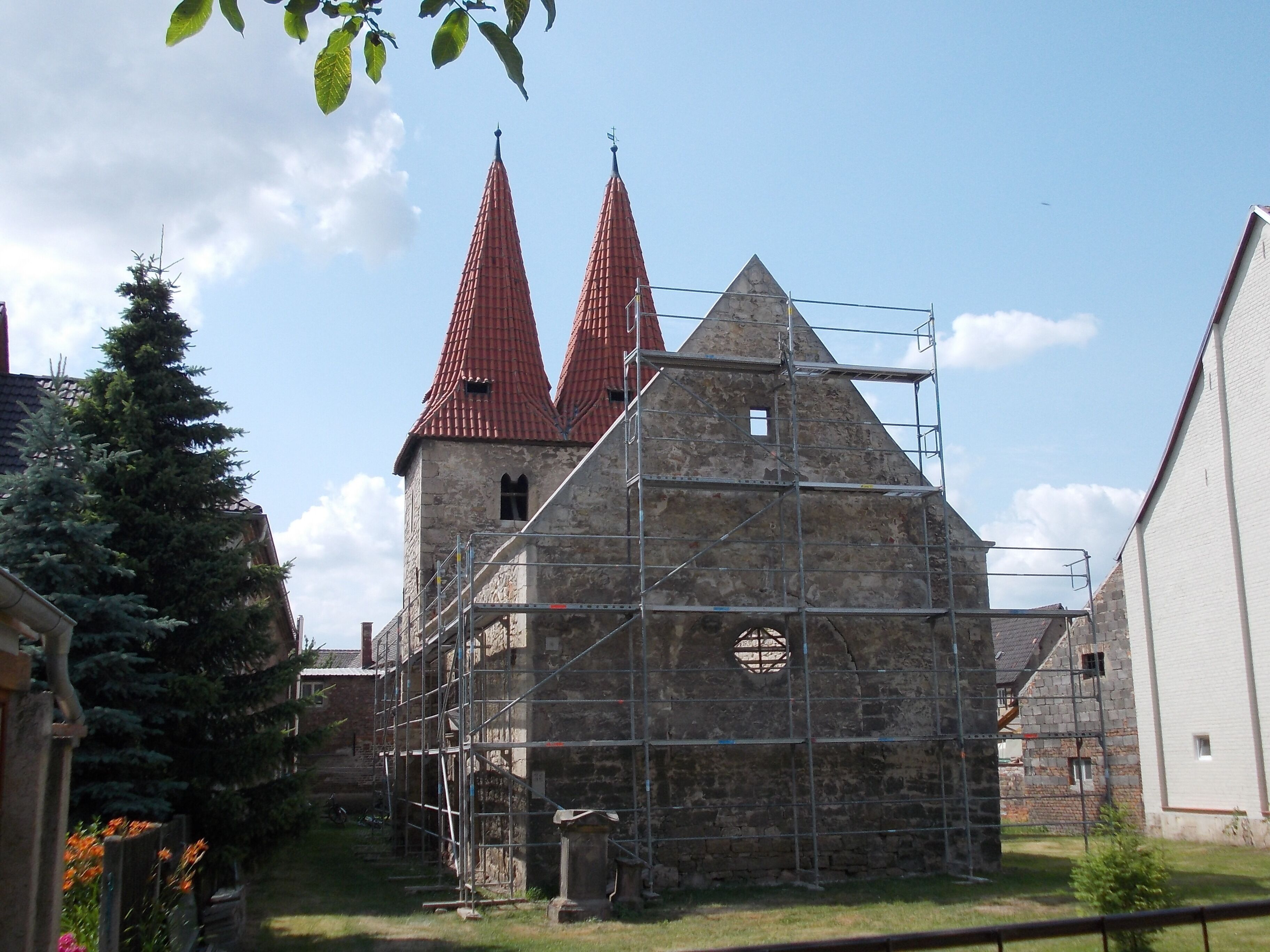 Almsdorf church (Mücheln/Geiseltal, district: Saalekreis, Saxony-Anhalt)