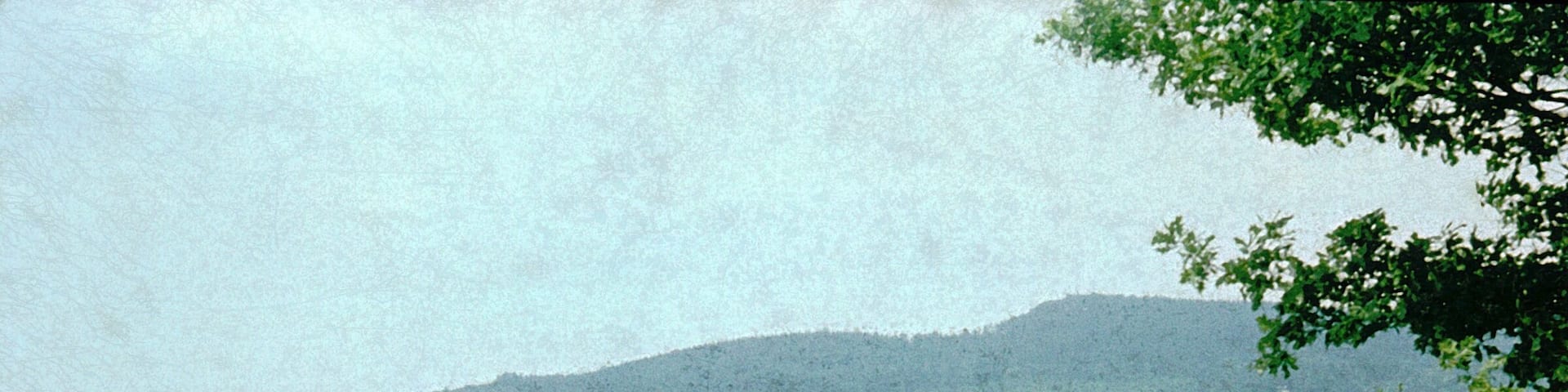 Walddorf (Kottmar), view to the village and to the mountain Kottmar