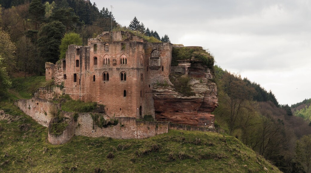 This is a photograph of an architectural monument. It is on the list of cultural monuments of Frankenstein (Pfalz)