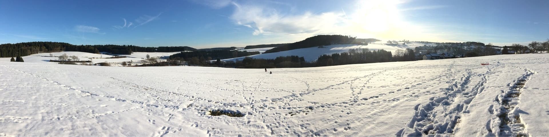 Flözlingen im Winter