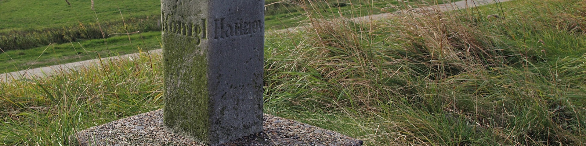 königlicher Landvermessungsstein Hannover 1860 in Padingbüttel