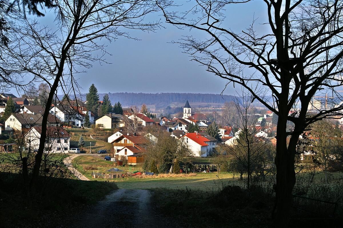 Blick auf Wössingen