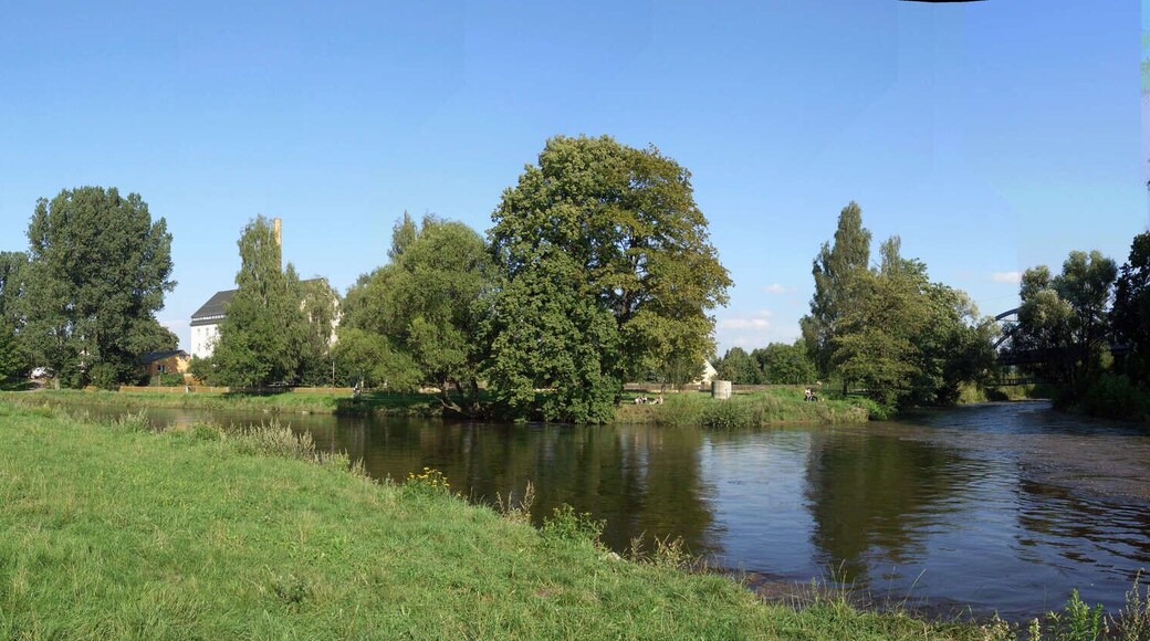Zusammenfluss von Zschopau und Flöha