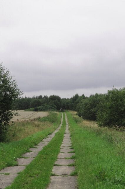 Kolonnenweg bei Grobau