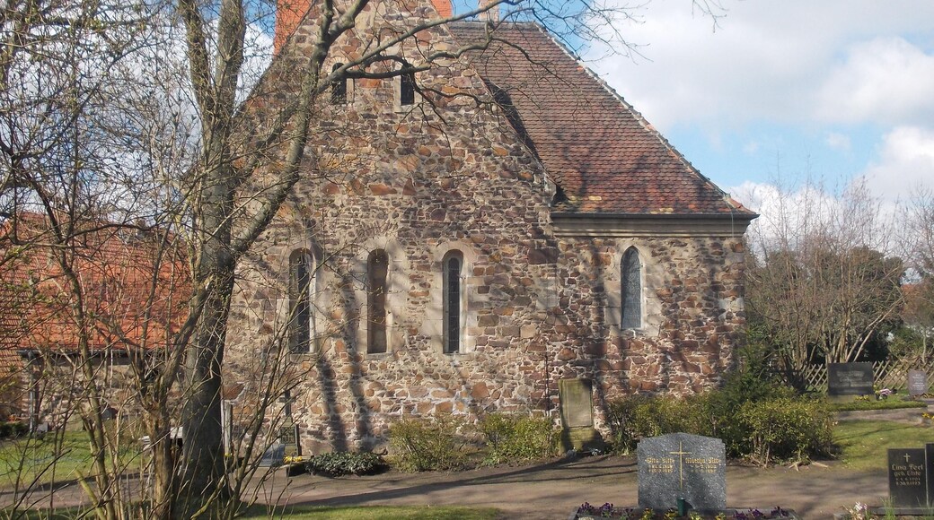 Saints George and Elisabeth Church in Oppin (Landsberg, district: Saalekreis, Saxony-Anhalt)