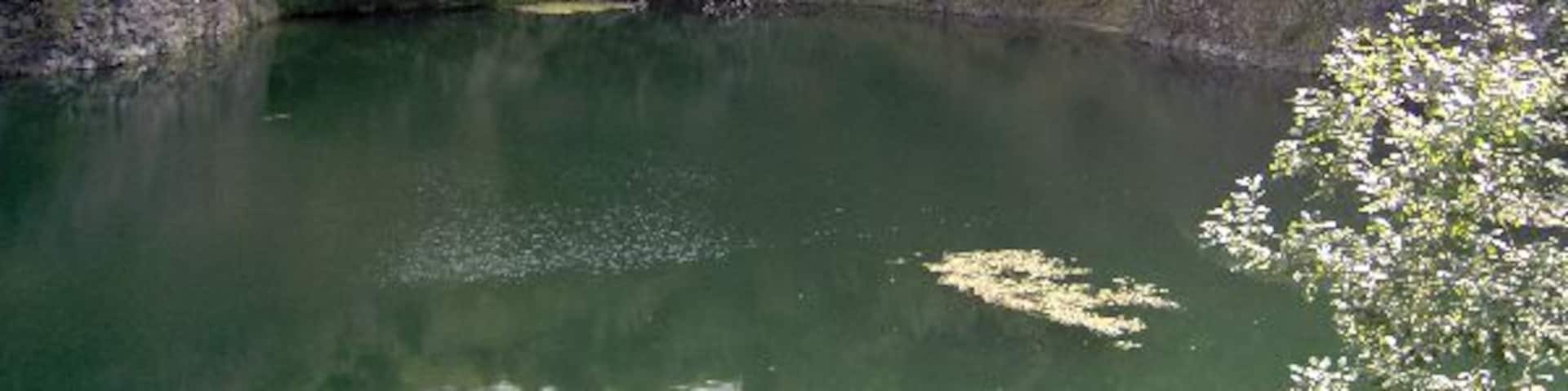 Basaltsee Berghaus Rhön